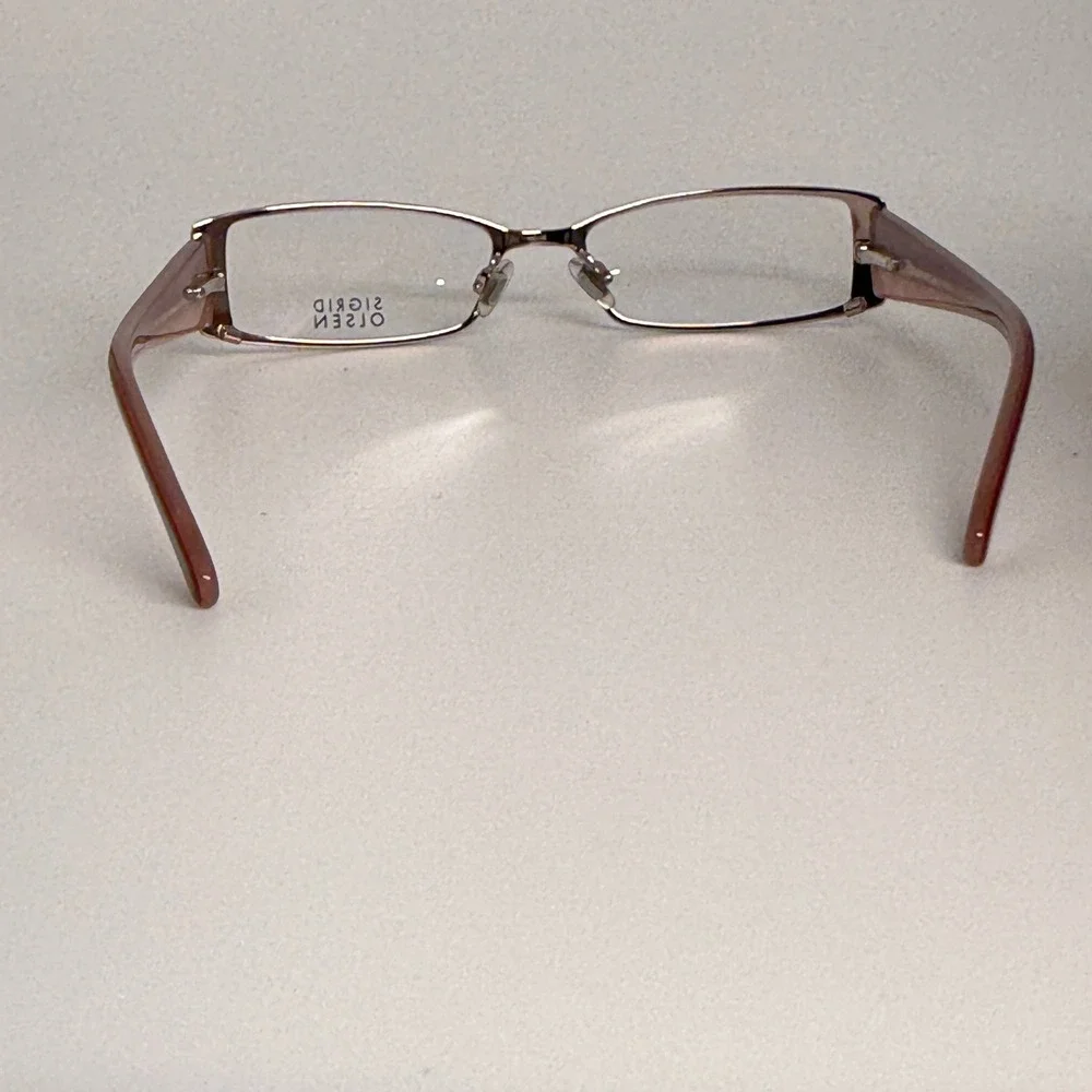 Sigrid Olsen‎ SO 103 Blush Rose Eyeglasses Frames 135mm Rectangular Pink Womens